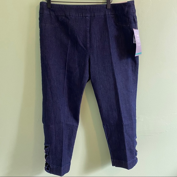 Soft Surroundings Denim - Soft Surroundings | NWT Straight leg Capri |XL(18)